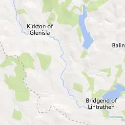 Map of Blairgowrie