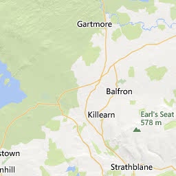 Map of Glasgow