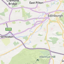 Map of Edinburgh