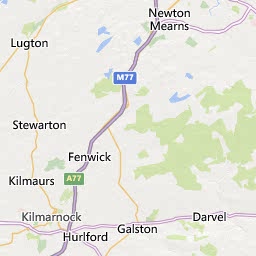 Map of Glasgow