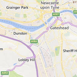 Map of Wallsend