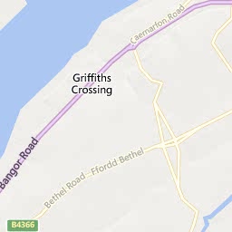 Map of Y Felinheli