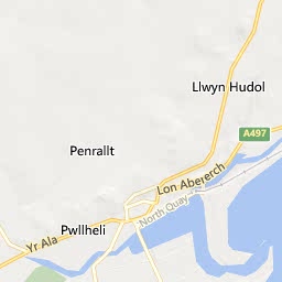 Map of Pwllheli