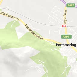 Map of Porthmadog