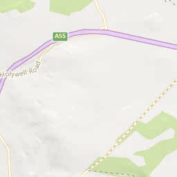 Map of Caerwys