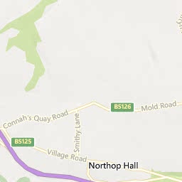 Map of Connah's Quay