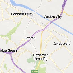 Map of Deeside