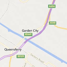 Map of Connah's Quay