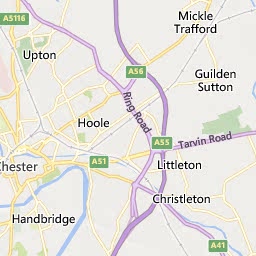 Map of Chester