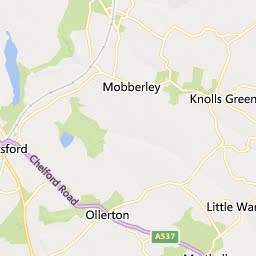 Map of Wilmslow