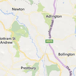 Map of Wilmslow