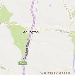 Map of Poynton