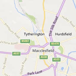 Map of Prestbury