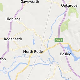 Map of Congleton
