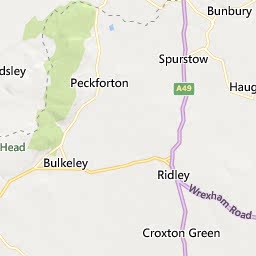 Map of Tarporley