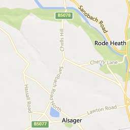 Map of Alsager
