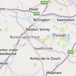 Map of Nottingham