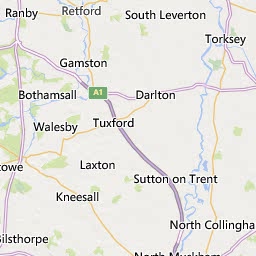 Map of Nottingham