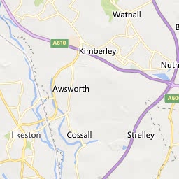 Map of Ilkeston