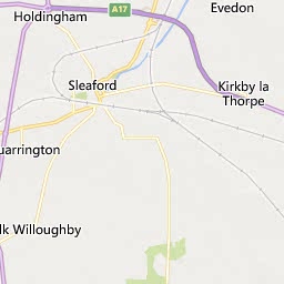 Map of Sleaford