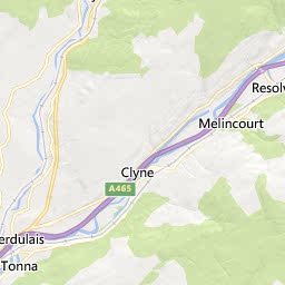 Map of Neath