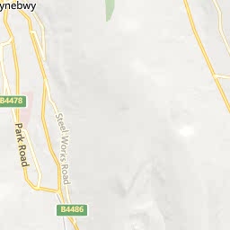 Map of Ebbw Vale