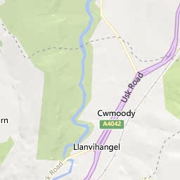 Map of Pontypool