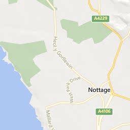 Map of Porthcawl