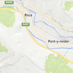 Map of Henllys