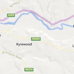Map of Tenbury Wells