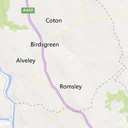 Map of Kidderminster