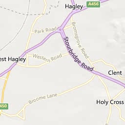Map of Hagley