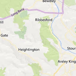 Map of Bewdley