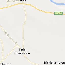 Map of Pershore