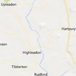 Map of Newent