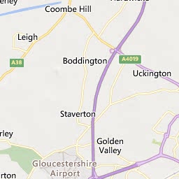 Map of Cheltenham