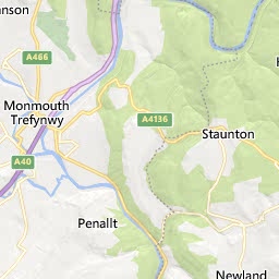 Map of Coleford