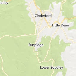 Map of Coleford