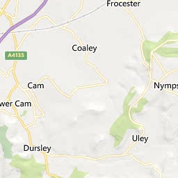 Map of Stroud