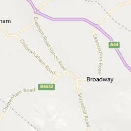 Map of Broadway