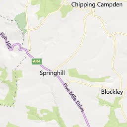 Map of Chipping Campden