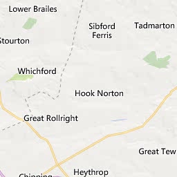 Map of Moreton-In-Marsh