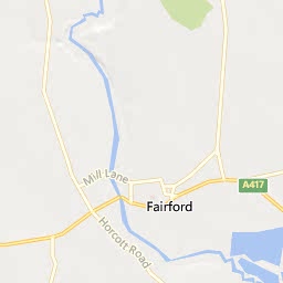 Map of Fairford
