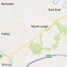 Map of Witney