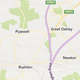 Map of Kettering