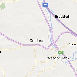 Map of Daventry