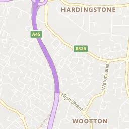 Map of Wootton
