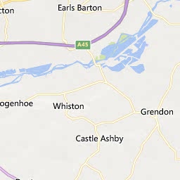 Map of Wellingborough