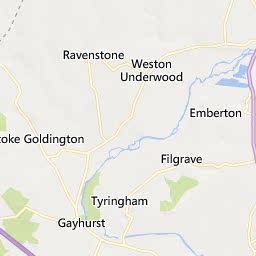 Map of Newport Pagnell