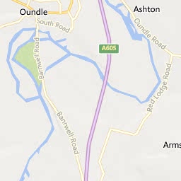 Map of Oundle